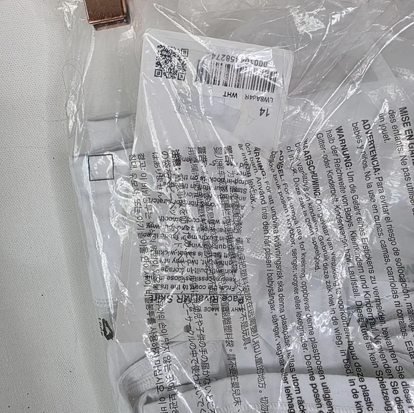 Lululemon Pace Rival MidRise Skirt White New With Tags Size 14 - Picture 5 of 5